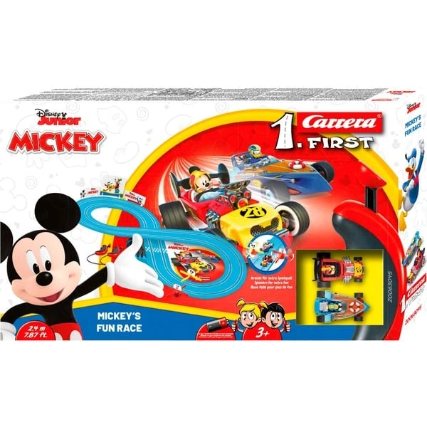 Carrera FIRST Mickey's Fun Race 20063045, Rennbahn 1 Carrera FIRST Mickey's Fun Race 20063045, Rennbahn