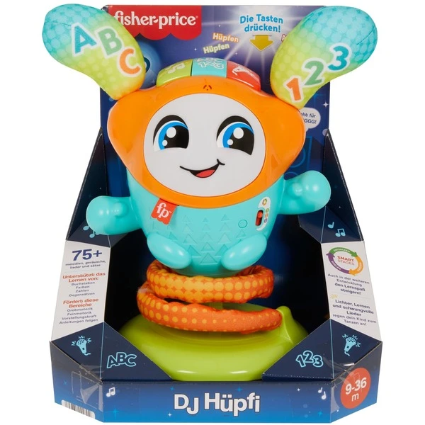 Fisher Price Fisher-Price DJ Hüpfi, Spielfigur 7 Fisher Price Fisher-Price DJ Hüpfi, Spielfigur - Image 7