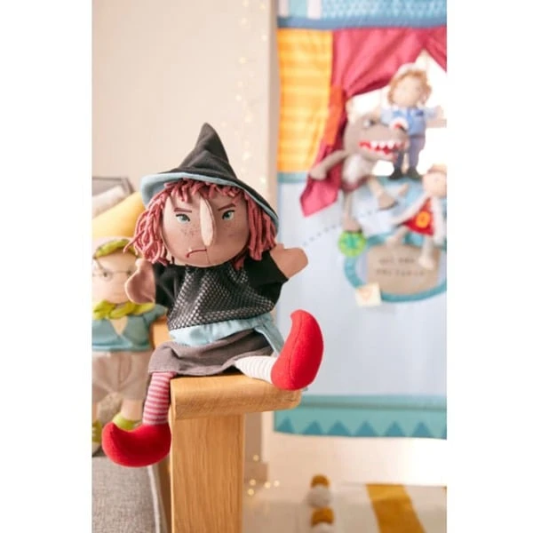HABA Handpuppe Hexe Hella, Spielfigur 2 HABA Handpuppe Hexe Hella, Spielfigur - Image 2