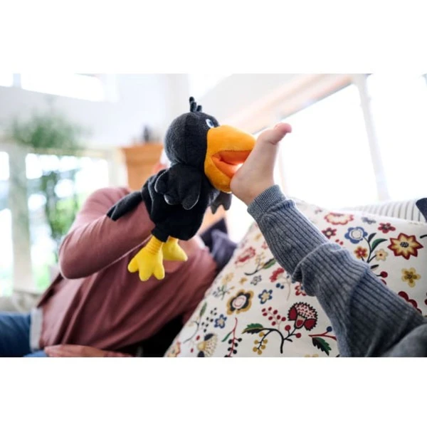 HABA Handpuppe Rabe Theo, Spielfigur 7 HABA Handpuppe Rabe Theo, Spielfigur - Image 7