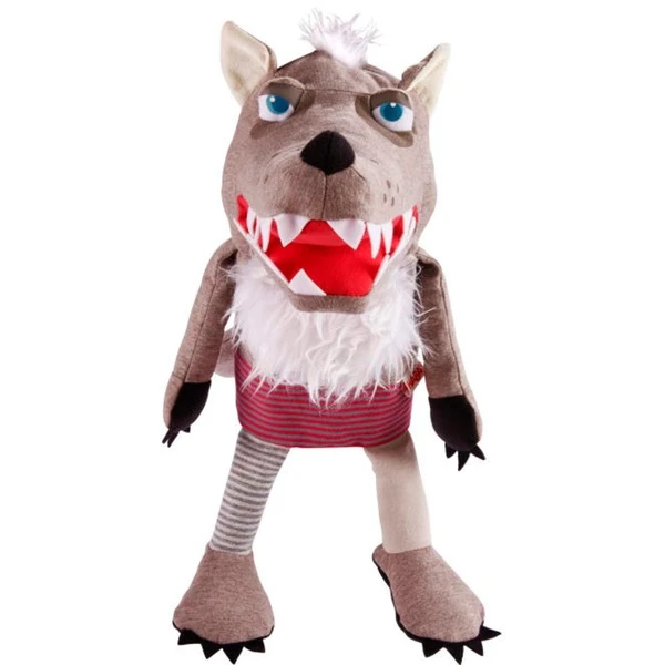 HABA Handpuppe Wolf Grisbert, Spielfigur 2 HABA Handpuppe Wolf Grisbert, Spielfigur - Image 2