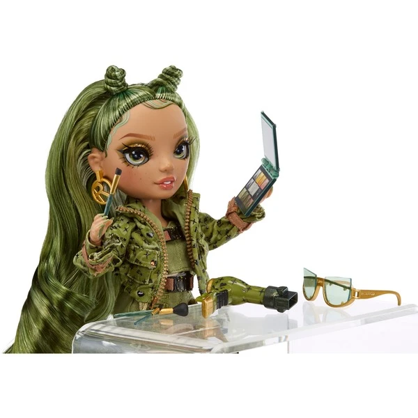 MGA Entertainment Rainbow High S23 Green Fashion Doll - Olivia Woods, Puppe 5 MGA Entertainment Rainbow High S23 Green Fashion Doll - Olivia Woods, Puppe - Image 5