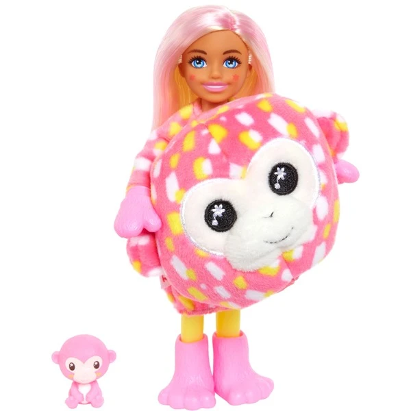Mattel Barbie Cutie Reveal Chelsea Jungle Series - Affe, Puppe 2 Mattel Barbie Cutie Reveal Chelsea Jungle Series - Affe, Puppe - Image 2