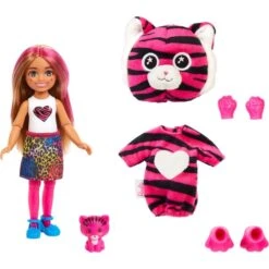 Mattel Barbie Cutie Reveal Chelsea Jungle Series - Tiger, Puppe 13 Mattel Barbie Cutie Reveal Chelsea Jungle Series - Tiger, Puppe -Spielzeug Verkauf Mattel Barbie Cutie Reveal Chelsea Jungle Series Tiger Puppe@@1888845 2