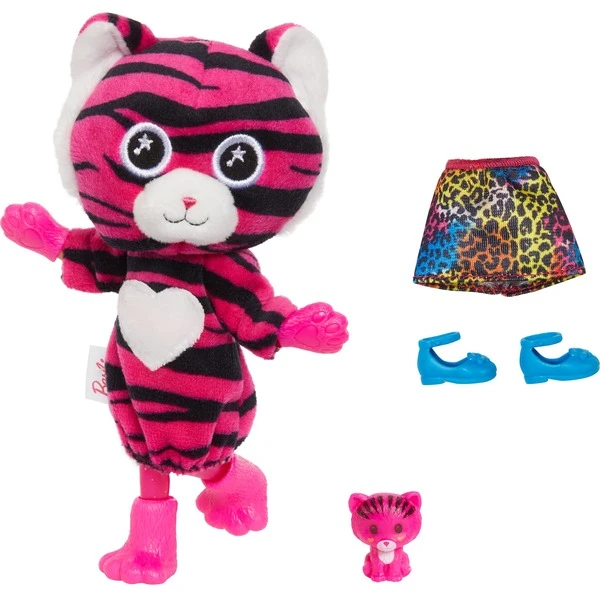 Mattel Barbie Cutie Reveal Chelsea Jungle Series - Tiger, Puppe 6 Mattel Barbie Cutie Reveal Chelsea Jungle Series - Tiger, Puppe - Image 6
