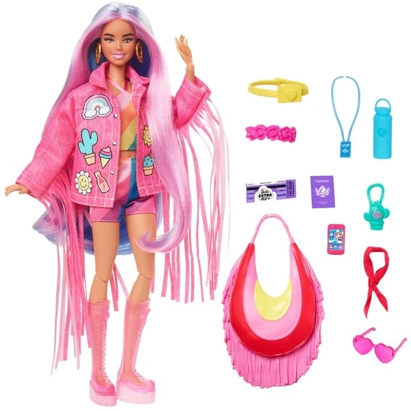 Mattel Barbie Extra Fly - Barbie-Puppe Im Wüstenlook 1 Mattel Barbie Extra Fly - Barbie-Puppe Im Wüstenlook
