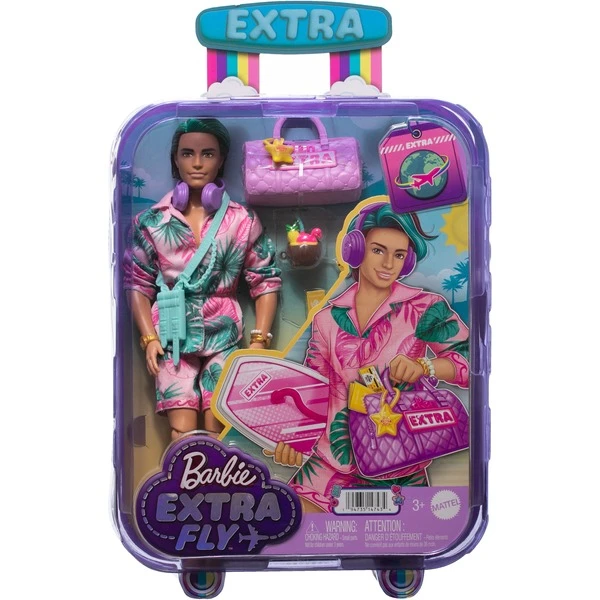 Mattel Barbie Extra Fly - Ken-Puppe Mit Strandmode 5 Mattel Barbie Extra Fly - Ken-Puppe Mit Strandmode - Image 5