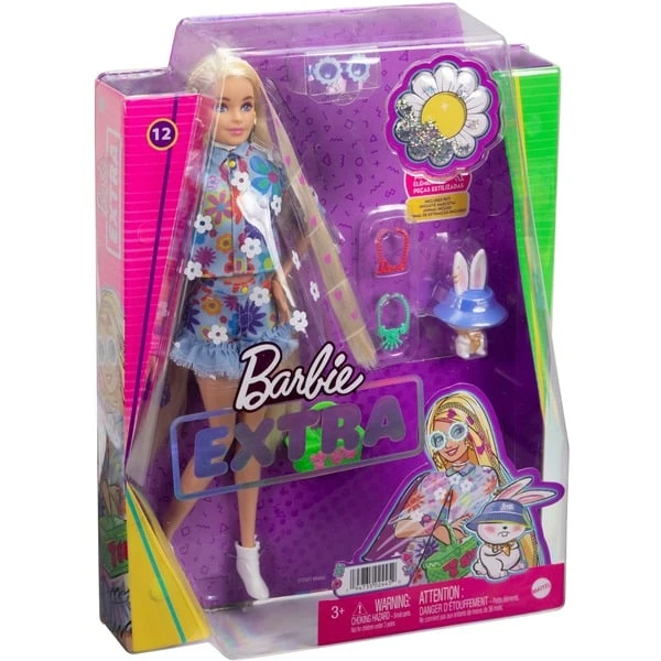 Mattel Barbie Extra Puppe Flower Power 7 Mattel Barbie Extra Puppe Flower Power - Image 7