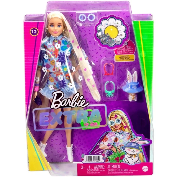 Mattel Barbie Extra Puppe Flower Power 8 Mattel Barbie Extra Puppe Flower Power - Image 8