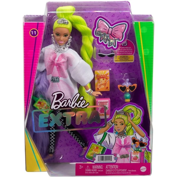 Mattel Barbie Extra Puppe Neongrünes Haar 8 Mattel Barbie Extra Puppe Neongrünes Haar - Image 8
