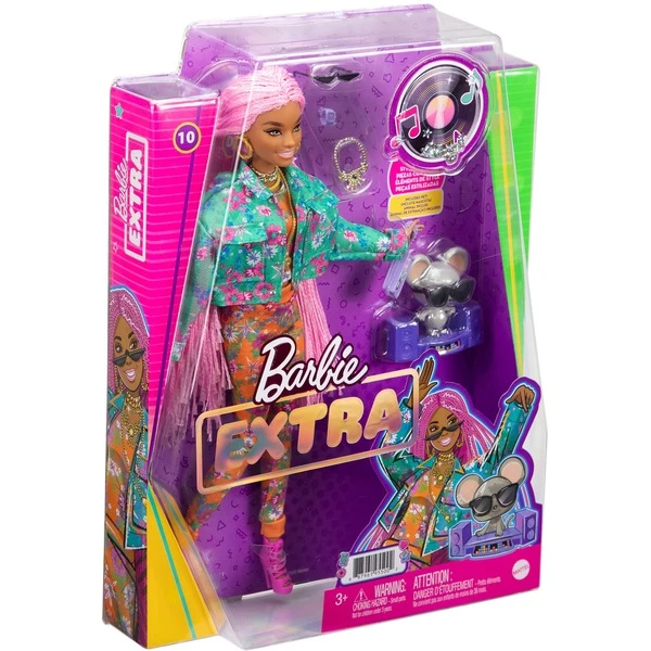 Mattel Barbie Extra Puppe Mit Pinken Flechtzöpfen 6 Mattel Barbie Extra Puppe Mit Pinken Flechtzöpfen - Image 6