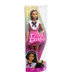 Mattel Barbie Fashionistas-Puppe Mit Schwarzem Haar Und Karokleid 11 Mattel Barbie Fashionistas-Puppe Mit Schwarzem Haar Und Karokleid -Spielzeug Verkauf Mattel Barbie Fashionistas Puppe mit schwarzem Haar und Karokleid@@1919148 5