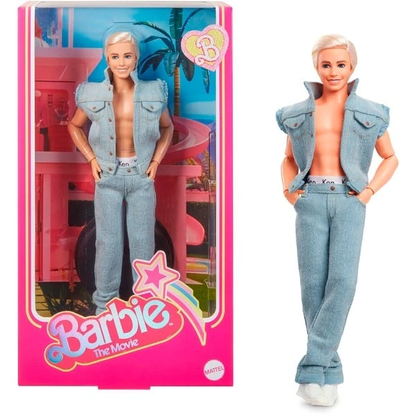 Mattel Barbie Signature The Movie - Ken Puppe Zum Film Im Jeansoutfit Und Original Ken Unterwäsche, Spielfigur 1 Mattel Barbie Signature The Movie - Ken Puppe Zum Film Im Jeansoutfit Und Original Ken Unterwäsche, Spielfigur