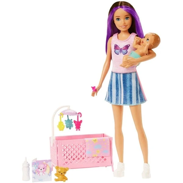 Mattel Barbie Skipper Babysitters Inc. Sleepy Baby Skipper, Puppe 1 Mattel Barbie Skipper Babysitters Inc. Sleepy Baby Skipper, Puppe