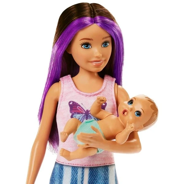 Mattel Barbie Skipper Babysitters Inc. Sleepy Baby Skipper, Puppe 2 Mattel Barbie Skipper Babysitters Inc. Sleepy Baby Skipper, Puppe - Image 2