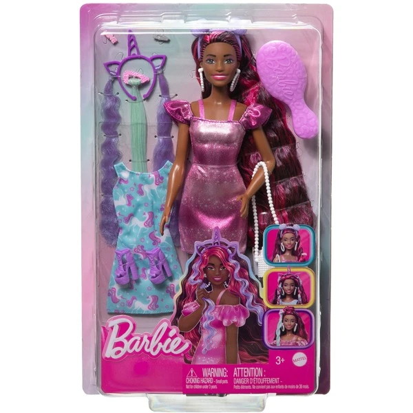 Mattel Barbie Totally Hair Puppe Mit Einhorn Outfit 5 Mattel Barbie Totally Hair Puppe Mit Einhorn Outfit - Image 5