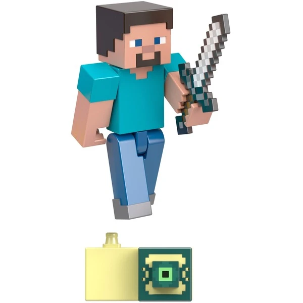 Mattel Minecraft Core Figure Steve, Spielfigur 1 Mattel Minecraft Core Figure Steve, Spielfigur
