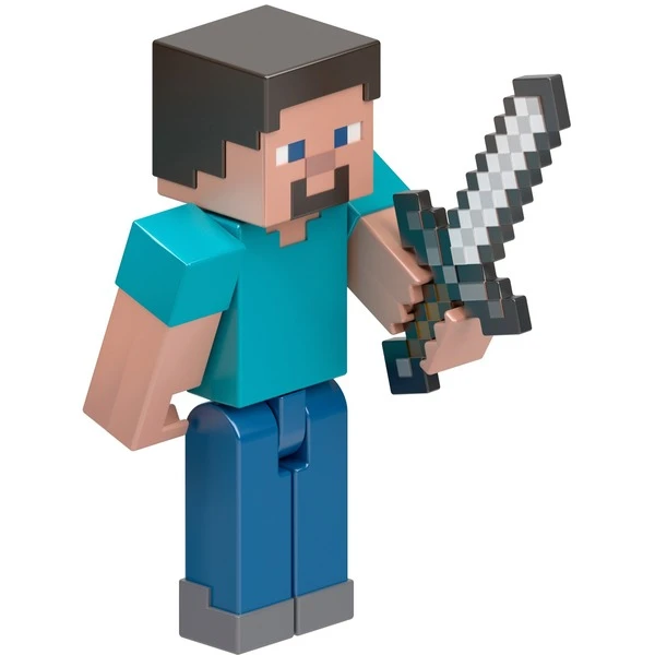 Mattel Minecraft Core Figure Steve, Spielfigur 2 Mattel Minecraft Core Figure Steve, Spielfigur - Image 2