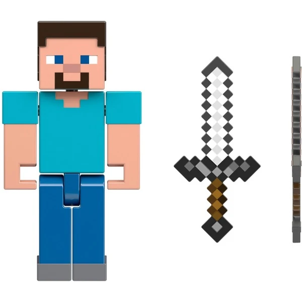 Mattel Minecraft Core Figure Steve, Spielfigur 3 Mattel Minecraft Core Figure Steve, Spielfigur - Image 3