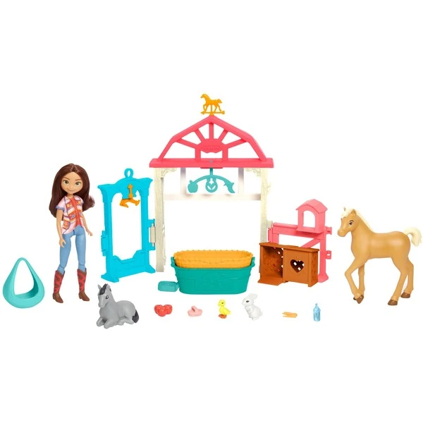 Mattel Spirit Luckys Tierbaby-Pflegestation Mit Pony & Fohlen, Puppe 3 Mattel Spirit Luckys Tierbaby-Pflegestation Mit Pony & Fohlen, Puppe - Image 3