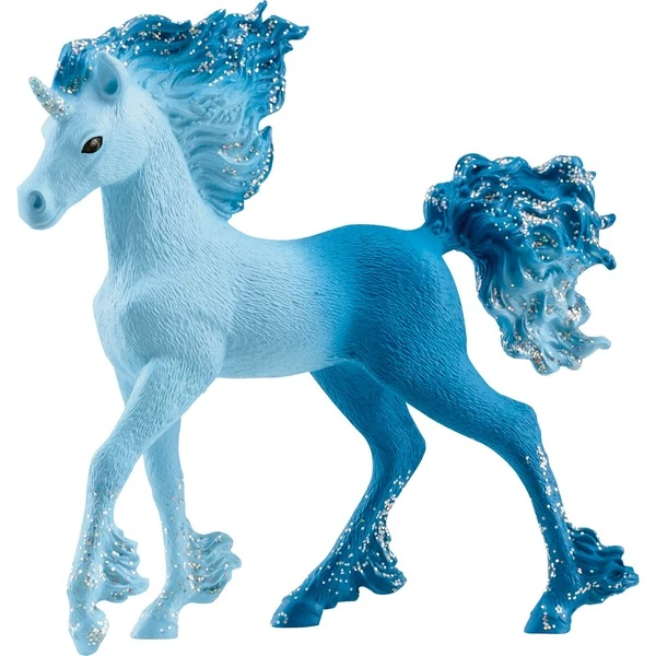 Schleich Bayala Elementa Wasserflammeneinhorn Fohlen, Spielfigur 1 Schleich Bayala Elementa Wasserflammeneinhorn Fohlen, Spielfigur