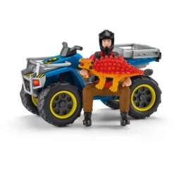 Schleich Dinosaurs Flucht Auf Quad Vor Velociraptor, Spielfigur -Spielzeug Verkauf Schleich Dinosaurs Flucht auf Quad vor Velociraptor Spielfigur@@1832494 2