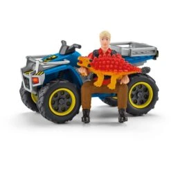 Schleich Dinosaurs Flucht Auf Quad Vor Velociraptor, Spielfigur -Spielzeug Verkauf Schleich Dinosaurs Flucht auf Quad vor Velociraptor Spielfigur@@1832494 3