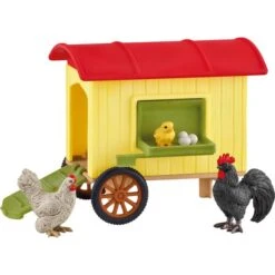 Schleich Farm World Mobiler HĂŒhnerstall, Spielfigur