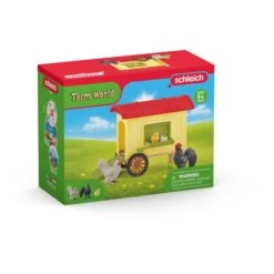 Schleich Farm World Mobiler Hühnerstall, Spielfigur -Spielzeug Verkauf Schleich Farm World Mobiler H hnerstall Spielfigur@@1832814 2