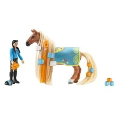 Schleich Horse Club Sofia's Beauties Kim & Caramelo Starter Set, Spielfigur