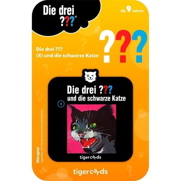 Tigermedia Tigercard - Die Drei ???: Die Schwarze Katze, Hörbuch 2 Tigermedia Tigercard - Die Drei ???: Die Schwarze Katze, Hörbuch - Image 2