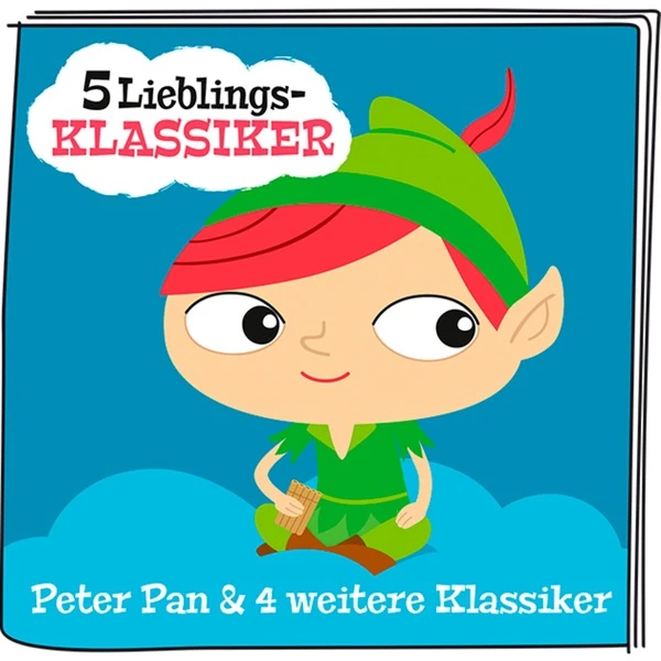 Tonies 5 Lieblings-Klassiker: Peter Pan Und 4 Weitere Klassiker, Spielfigur 3 Tonies 5 Lieblings-Klassiker: Peter Pan Und 4 Weitere Klassiker, Spielfigur - Image 3