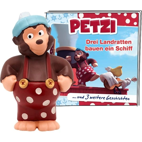 Tonies Petzi - Drei Landratten Bauen Ein Schiff, Spielfigur 1 Tonies Petzi - Drei Landratten Bauen Ein Schiff, Spielfigur