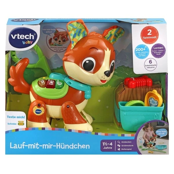 VTech Lauf-mit-mir-Hündchen, Spielfigur 8 VTech Lauf-mit-mir-Hündchen, Spielfigur - Image 8