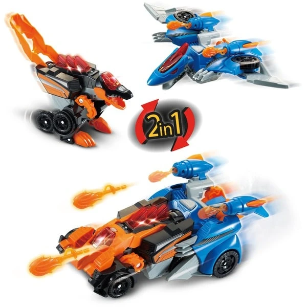 VTech Switch & Go Dinos - 2-in-1 Spinosaurus & Pterodaktylus, Spielfigur 1 VTech Switch & Go Dinos - 2-in-1 Spinosaurus & Pterodaktylus, Spielfigur