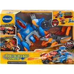 VTech Switch & Go Dinos - 2-in-1 Spinosaurus & Pterodaktylus, Spielfigur 13 VTech Switch & Go Dinos - 2-in-1 Spinosaurus & Pterodaktylus, Spielfigur -Spielzeug Verkauf VTech Switch Go Dinos 2 in 1 Spinosaurus Pterodaktylus Spielfigur@@100004750 4
