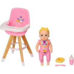 ZAPF Creation BABY BornĀ® Minis - Playset Highchair, Spielfigur