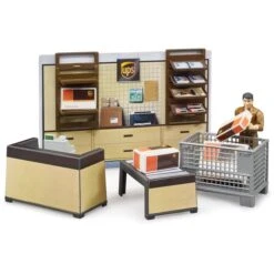 Bruder Bworld UPS Paketshop, Spielfigur 8 Bruder Bworld UPS Paketshop, Spielfigur -Spielzeug Verkauf bruder bworld UPS Paketshop Spielfigur@@1735628 3